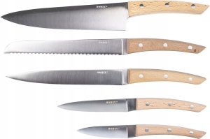 Karl Hausmann Nóż kuchenny w eleganckim opakowaniu Homey's Boktr, 20cm, stal nierdzewna rękojeść buk 2