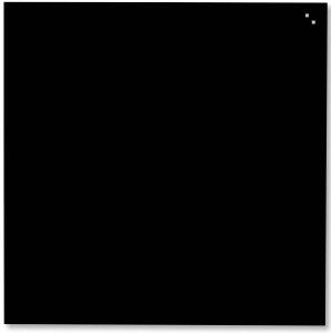 Glass board 100 x 100 cm. Black 1