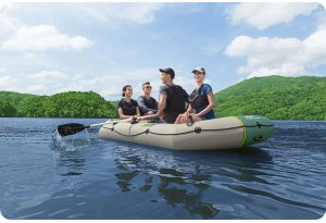 Bestway Hydro-Force Ranger Elite X4 Inflatable Raft Set 3.20 m, Rafting, Raft, Grey, 4 person(s), 500 kg, 2200 W 10