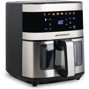 Frytkownica beztłuszczowa Berdsen Frytkownica beztłuszczowa Air fryer BD-656 srebrna 2