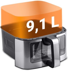 Frytkownica beztłuszczowa Berdsen Frytkownica beztłuszczowa Air fryer BD-656 srebrna 11