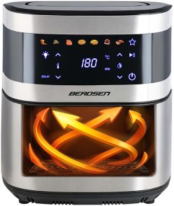 Frytkownica beztłuszczowa Berdsen Frytkownica beztłuszczowa Air fryer BD-656 srebrna 14