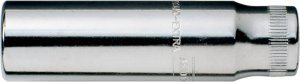 Bahco Deep length socket, 1/4" square drive, Socket, 1/4", Metric, 1 head(s), 8 mm, Steel 1