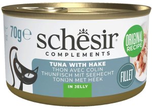 SCHESIR Adult w Galarecie Tuńczyk Morszczuk 70g 1