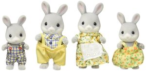 Figurka Epoch Sylvanian Families Rodzina szarych króliczków - 4030 2