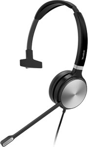 Yealink UH36 Mono, Wired, Office/Call center, 20 - 20000 Hz, 120 g, Headset, Black, Silver 1