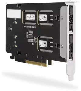 Kieszeń Icy Dock Icy Dock ToughArmor 2x M.2 NVME to PCIe 4.0 x8 card bifurcation w/tra 8