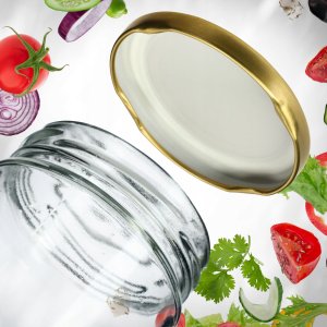 Kadax KADAX Zakrętki Do Słoików Nakrętka Słoiki Wieczko Wieczka Fi63 10szt 4-Zaczepowa 4