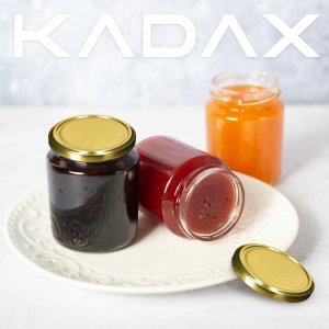 Kadax KADAX Zakrętki Do Słoików Nakrętka Słoiki Wieczko Wieczka Fi63 10szt 4-Zaczepowa 5