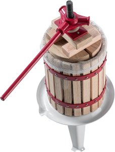 KADAX Prasa Do Owoców miękkich Wyciskarka Soków Wina Nalewek 6L + Worek 3