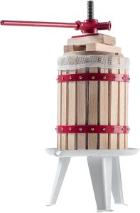 KADAX Prasa Do Owoców miękkich Wyciskarka Soków Wina Nalewek 6L + Worek 5