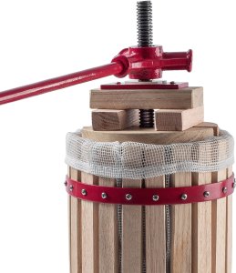 KADAX Prasa Do Owoców miękkich Wyciskarka Soków Wina Nalewek 6L + Worek 6