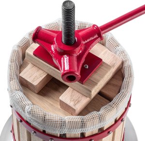 KADAX Prasa Do Owoców miękkich Wyciskarka Soków Wina Nalewek 6L + Worek 7