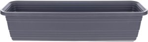 KADAX Skrzynka Balkonowa Doniczka Donica 60cm Antracyt Skrzynia Na Kwiaty 15