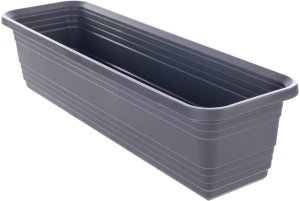 KADAX Skrzynka Balkonowa Doniczka Donica 60cm Antracyt Skrzynia Na Kwiaty 16