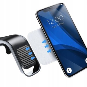 Blaszki do uchwytu magnetycznego skórzane srebrne 10