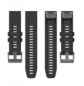 Pasek silikonowy do GARMIN FENIX 3 / 3HR / 5X / 6X / 6X Pro / 7X / 7X Pro czarny (9) 2