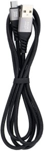 Kabel USB Blue Star USB-A - microUSB 1.2 m Czarny 3