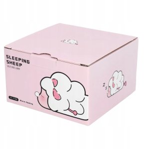 Lampka nocna Owieczka Art Deco dotykowy rózowy K-1156 4