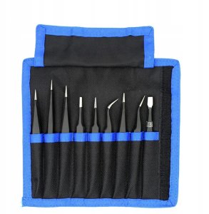 UF-TOOLS - Zestaw pincet ESD-9 (9szt.) 2
