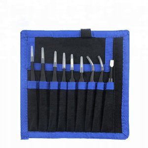 UF-TOOLS - Zestaw pincet ESD-9 (9szt.) 8