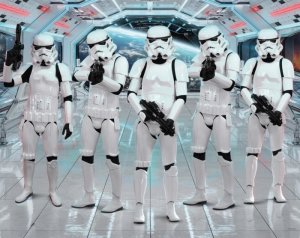 Original Stormtrooper tapet 243 x 305 cm 1