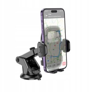 HOCO uchwyt samochodowy do szyby / deski H15 czarny 8