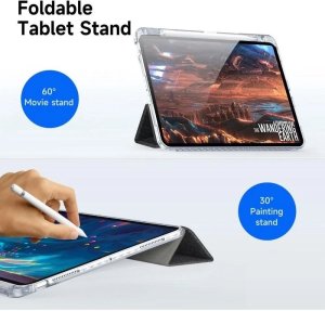 DUX DUCIS etui UNID składane z miejscem na rysik do iPad Pro 11 (2024) czarne 6