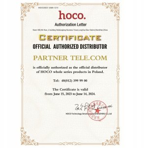 HOCO adapter AUX Typ C do Jack 3,5 mm LS37 0,15 m transparentny szary 3