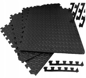 SN607 Mata do ćwiczeń pod sprzęt na siłownię puzzle 12w1 9