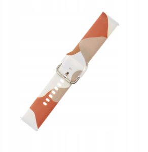 Pasek Strap Moro do Samsung Galaxy Watch 45 / 46 / 47 mm silikonowa bransoletka opaska do zegarka - wzór 5 2