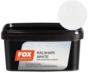 Atlas Fox Farba dekoracyjna 1 L Diamento 3D Kalahri White 2