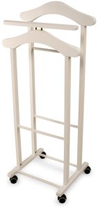 Wieszak na ubrania ARREDAMENTI TRENDY  Do sypialni, biały, 105x44 cm 1