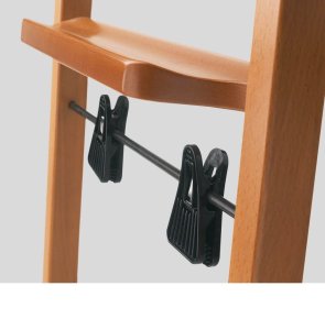 Wieszak do sypialni ARREDAMENTI MIXER  Brązowy stojak 105x46 cm 3