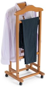 Wieszak do sypialni ARREDAMENTI MIXER  Brązowy stojak 105x46 cm 4