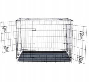 Trixie Home kennel, M: 78 × 62 × 55 cm, black 3