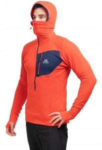 Bluza eclipse hooded zip t-magma-medieval blue-l 2