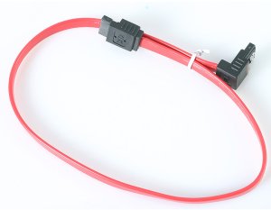 StarTech .com 18in Latching SATA to Right Angle SATA Serial ATA Cable, 0.457 m, SATA III, SATA 7-pin, SATA 7-pin, Male/Male, Red 2