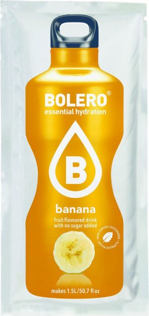 Bolero Instant Drink ze stevią Banan 9g sasz 1