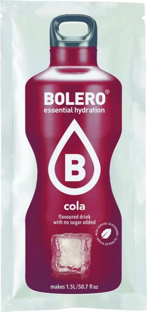 Bolero Instant Drink ze stevią Cola 9g sasz 1
