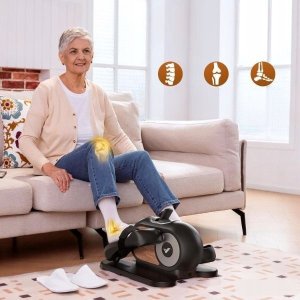 MERACH Mini elektryczny orbitrek do domu trenażer crossowy dla seniorów 3