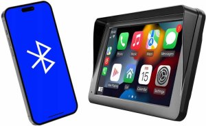 QIKtech Uniwersalny 7-calowy samochodowy radio wideo odtwarzacz bezprzewodowy dla Apple CarPlay Android Auto 6