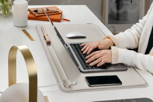 Cersanit Orbitkey Desk Mat Large, white 5
