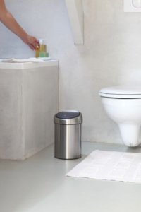 Toilet-/affaldsspand brabantia touch bin, 3 l 7
