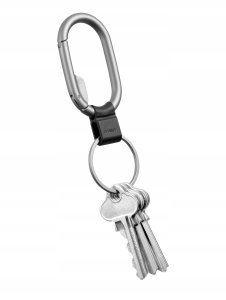 Orbitkey Clip Mini key ring, silver 1