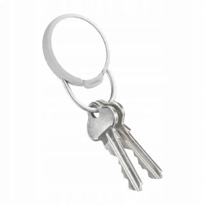 Orbitkey Slim Case for AirTag with key ring, granite 1