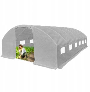 Tunel foliowy szklarnia 3x6m szary stelaż 19 mm 18m2 1