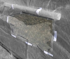 Tunel foliowy szklarnia 3x6m szary stelaż 25 mm 18m2 12