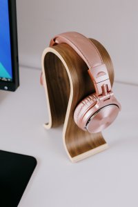FONOTE FONOTE WHH WALNUT Stojak na słuchawki, drewniany, kolor orzech 12
