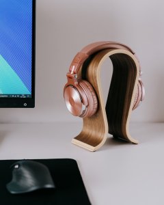 FONOTE FONOTE WHH WALNUT Stojak na słuchawki, drewniany, kolor orzech 5